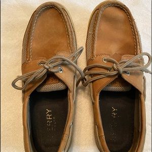 Tan Sperry Top-sider Boat Shoes - Size 8.5